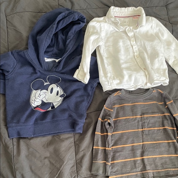 Kids Graphic Tees and Tops Set - Multicolor baby boy 12-18months - Picture 5 of 6